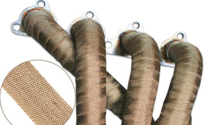 Rubans thermiques d'échappement pour la protection et la performance.