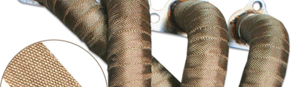 Exhaust heat tapes for protection and performance